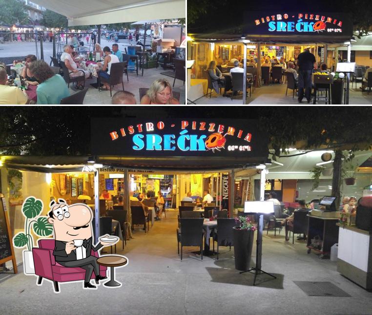 Dai un'occhiata agli interni di Bistro- pizzerija srecko Podgora.... Edo-medo j d o o
