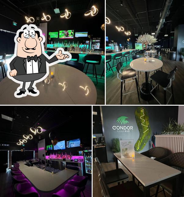 L'intérieur de Condor Lounge & Condor Golf Bar