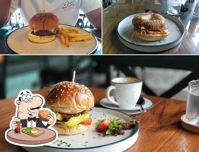 Try out a burger at Barbarossa Bali