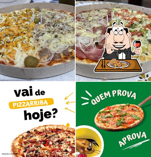 Consiga pizza no PizzArriba 2.0