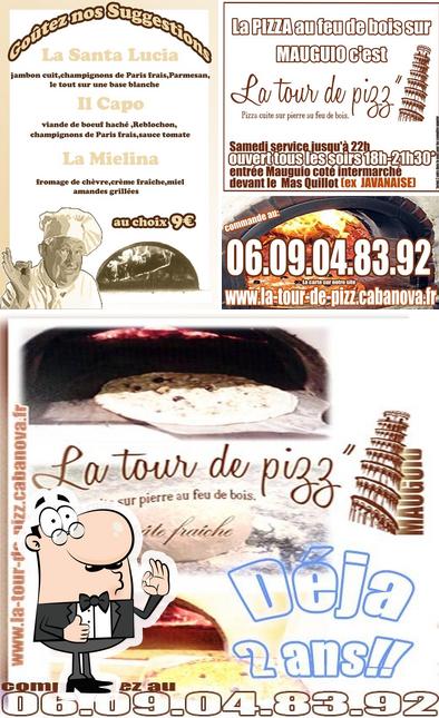 Voici une photo de pizza