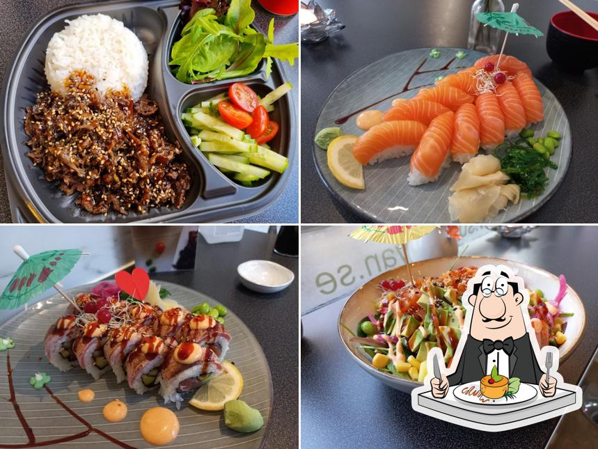 Meals at Amai sushi