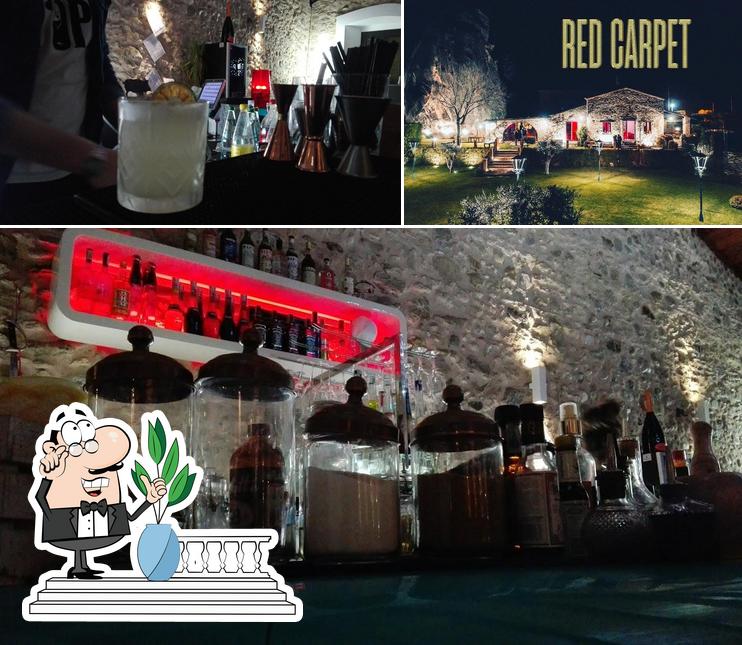 La esterno e bevanda del ristorante