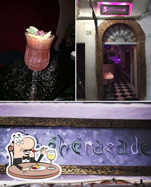 Platti al Sheherazade Cocktail bar