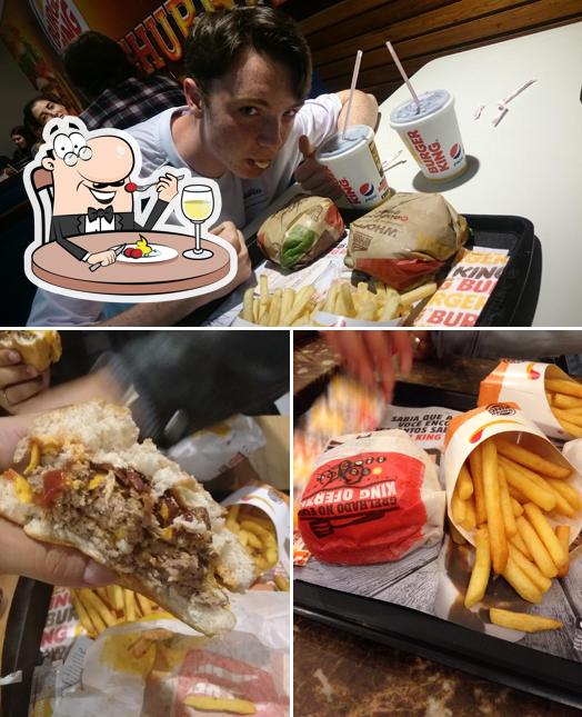 Platos en Burger King