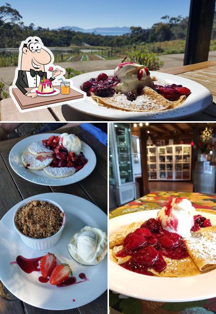Kate's Berry Farm serves a variety of sweet dishes
