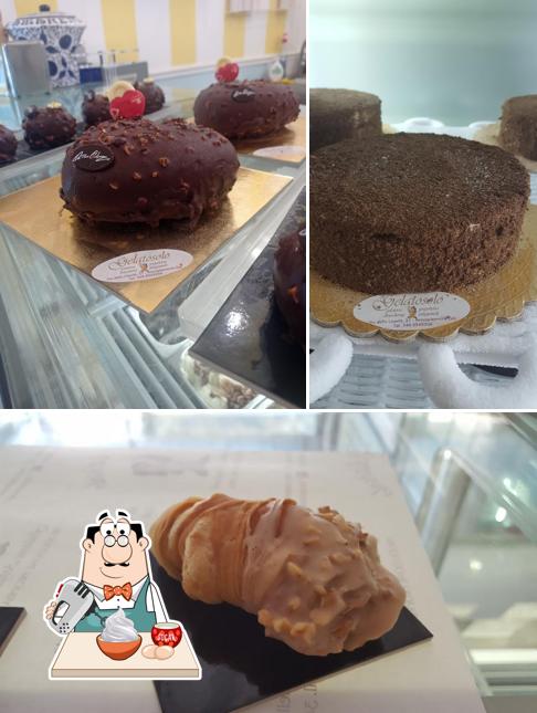 Gelatósolo offre une éventail de plats sucrés