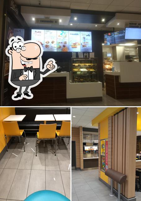 L'intérieur de McDonald