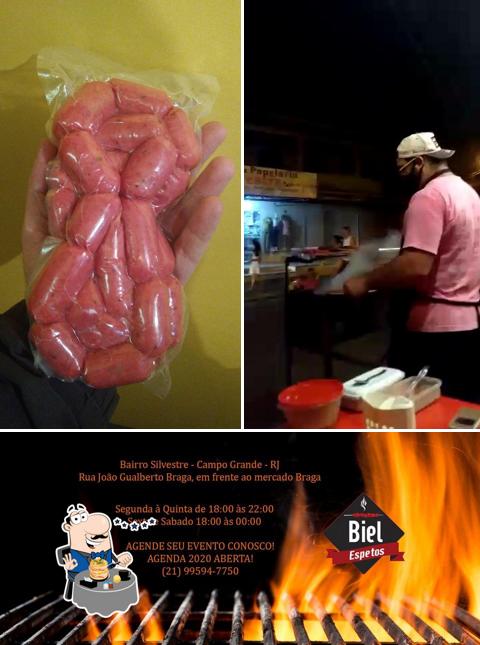 Comida em Biel Espetos