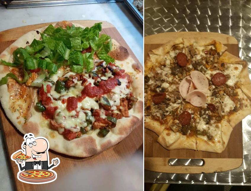 Elige entre diferentes formatos de pizza