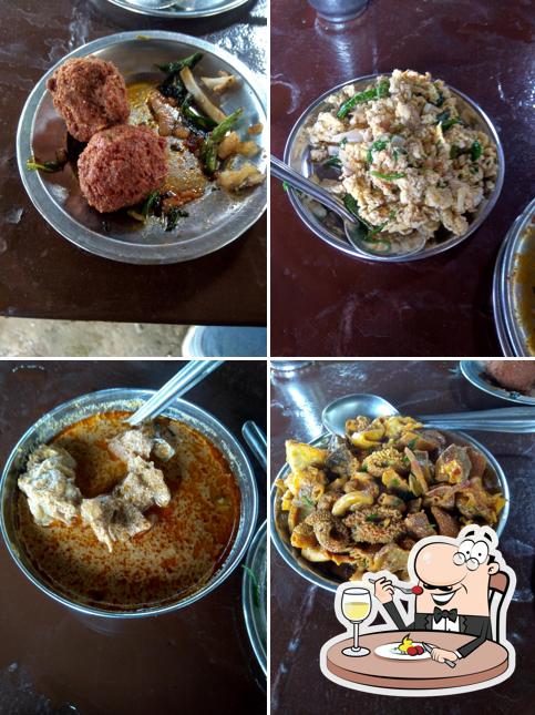 Food at Chaape Reddy Hotel