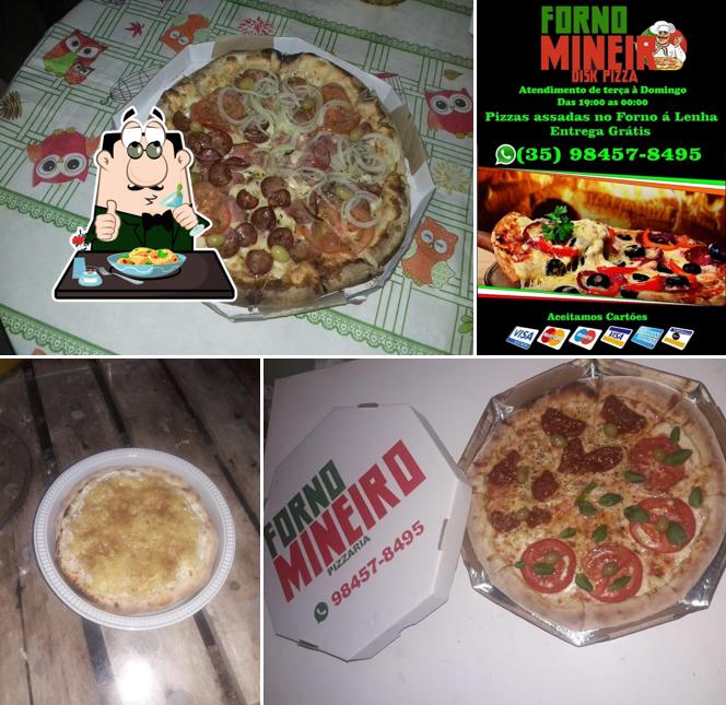 Macaroni and cheese em Forno Mineiro Disk Pizza