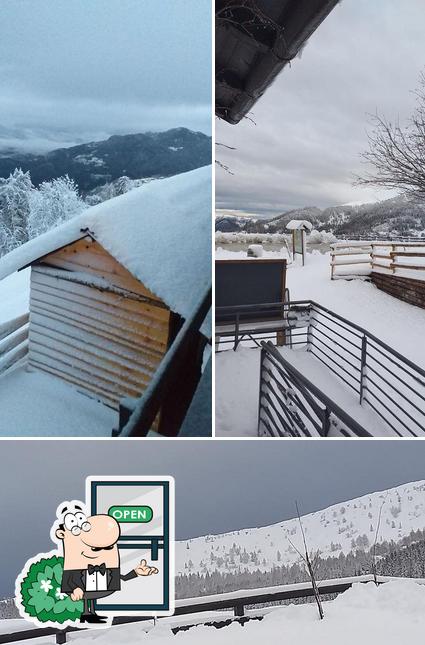 Gli esterni di Ristomalga Montagna Granda