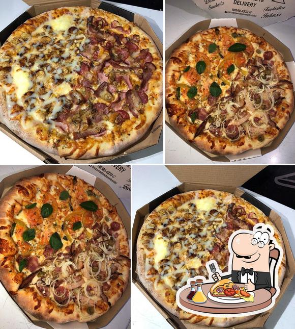 Consiga pizza no Sislei Pizzaria e Hamburgueria