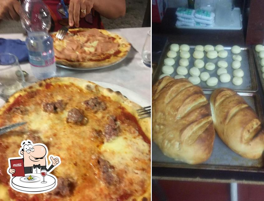 Pain à l'ail à Ristorante Camping Ancora