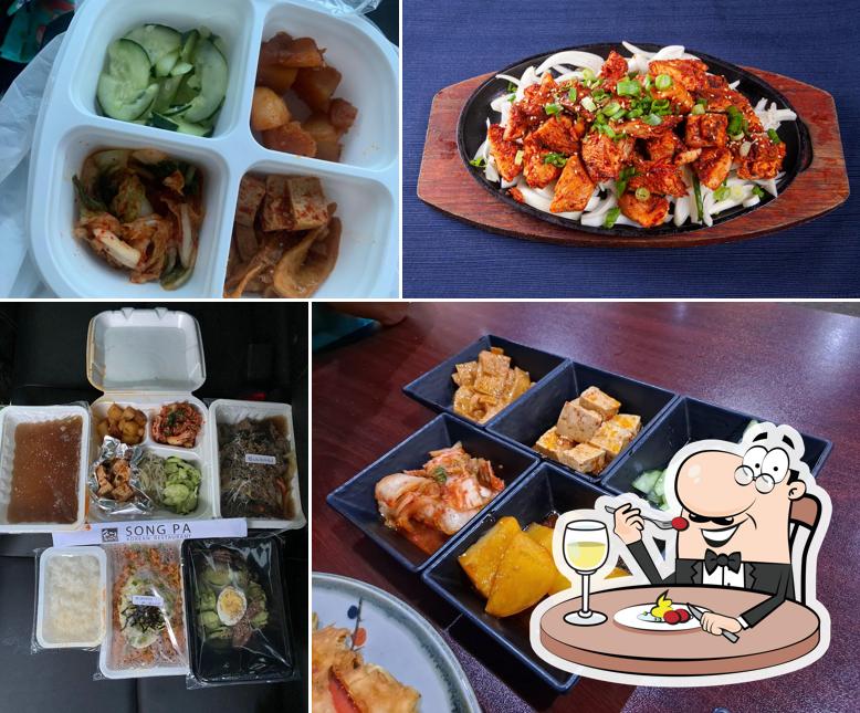 Meals at Song Pa Korean Restaurant