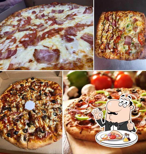 A Squareboy Pizza Ajax, vous pouvez déguster des pizzas