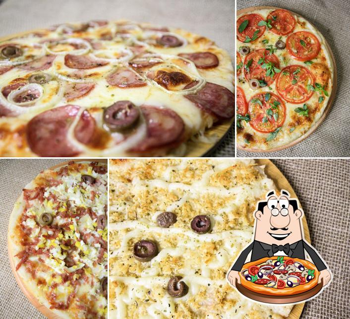 Experimente diferentes estilos de pizza