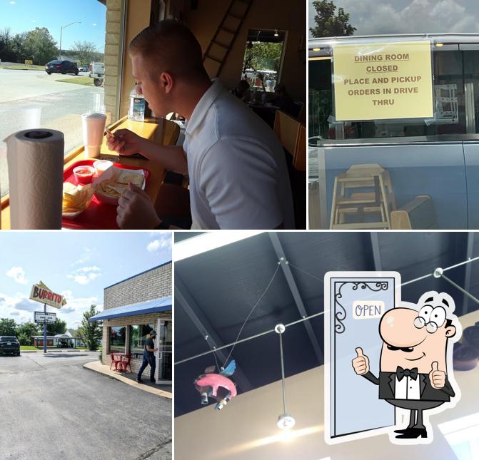 Burrito Grill, 215 W Veterans Memorial Hwy in Blanchard Restaurant