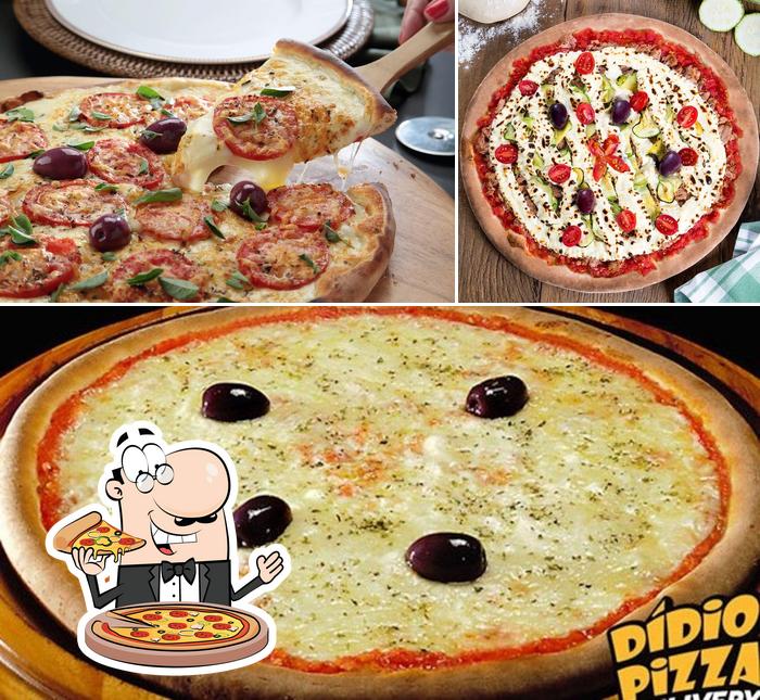 Elige entre diferentes formatos de pizza