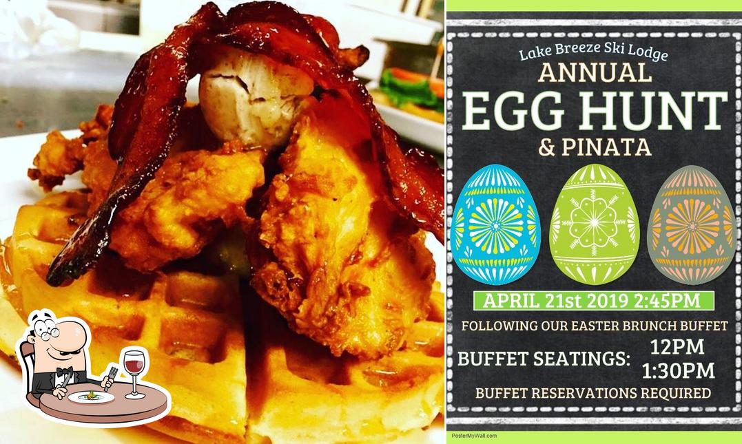 Lake Breeze Ski Lodge in McQueeney American restaurant menu and reviews