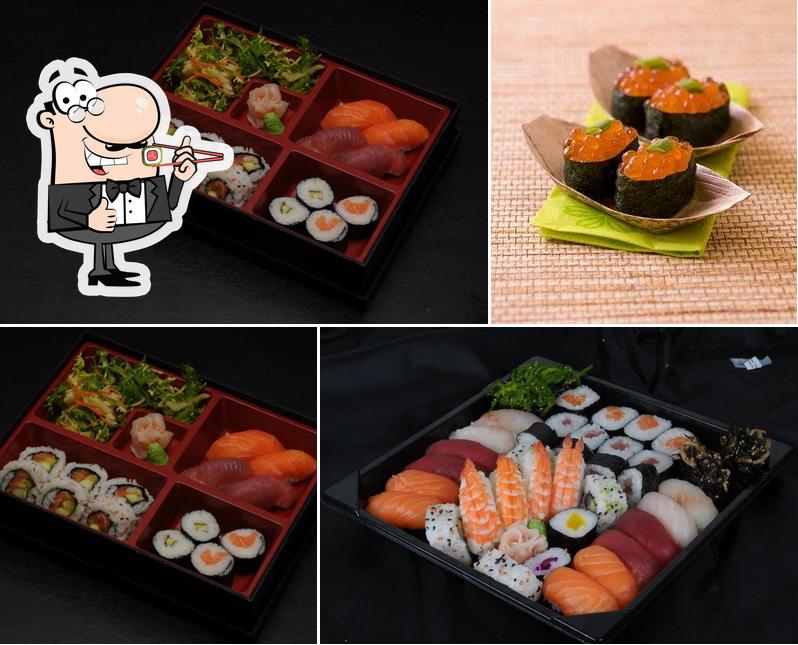 Commandez de nombreuses options de sushi