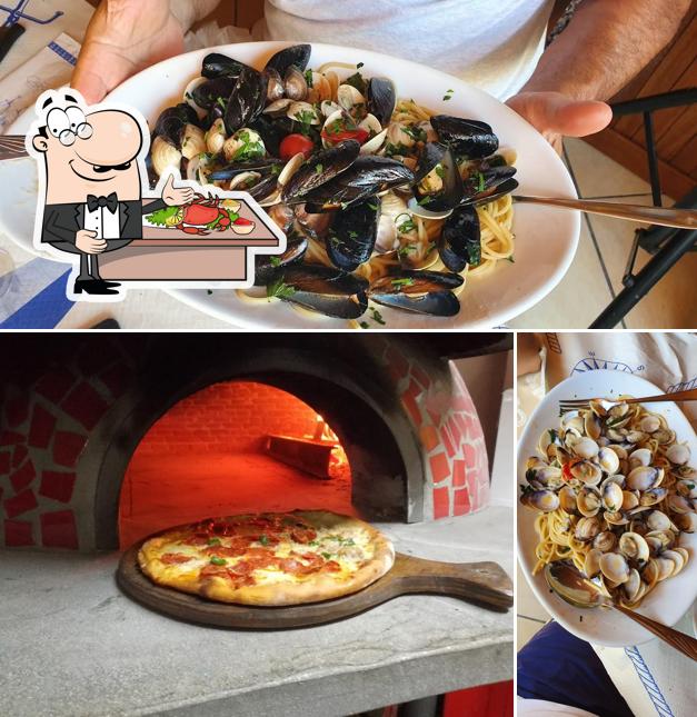 Goditi i sapori della cucina di mare a Ristorante Pizzeria Lo Scoglio di Pepe Giovanni