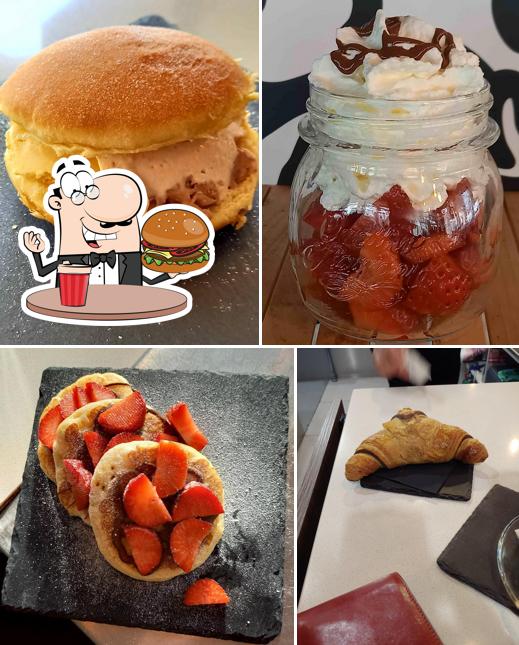 Ordina un hamburger a Chiosco Gelateria