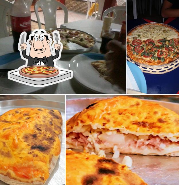 Consiga pizza no Pizzaria Forno À Lenha