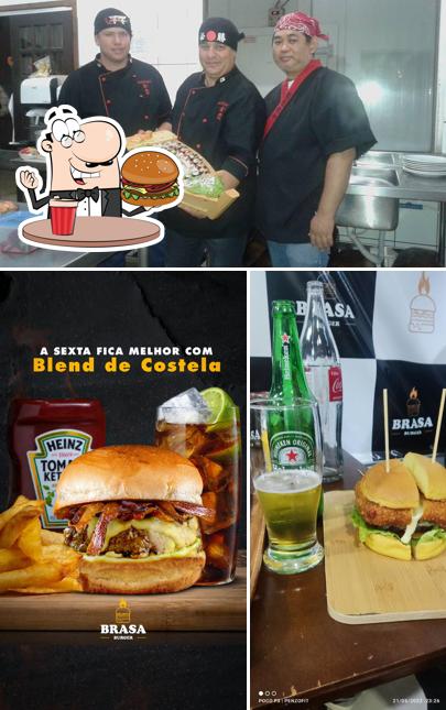 Os hambúrgueres do Brasa Burger irão satisfazer diferentes gostos