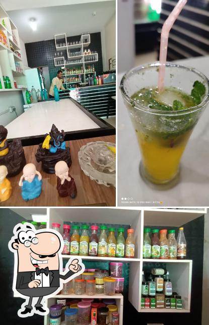 Take a look at the photo depicting interior and alcohol at Coffee square