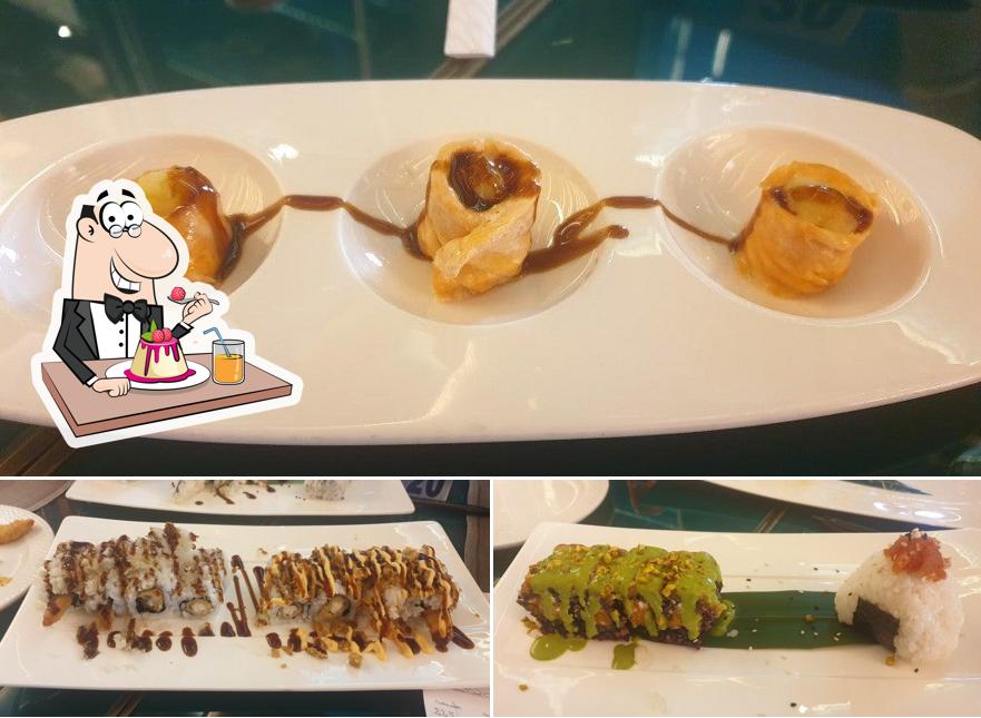 Moya Japanese Restaurant serve un'ampia selezione di dessert