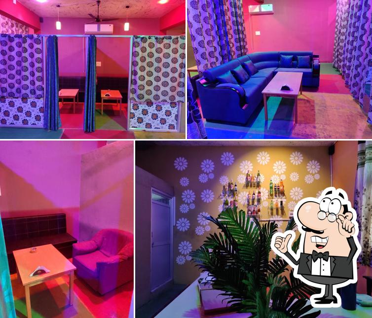 The interior of Mastii zone restra bar
