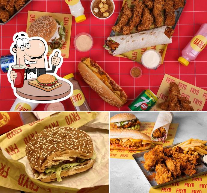 Get a burger at FRYD: Fried Chicken - فرايد: فرايد تشيكن