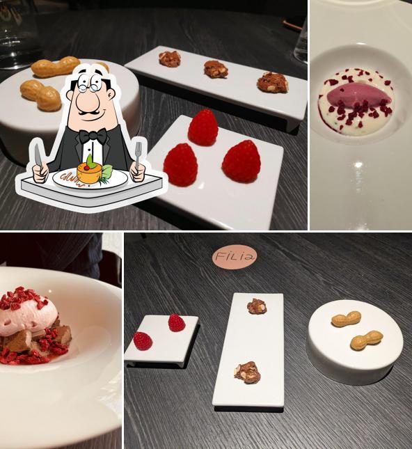 Panna cotta à Filia Ristorante