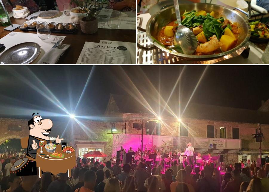 Platti al Restaurant Kamenar