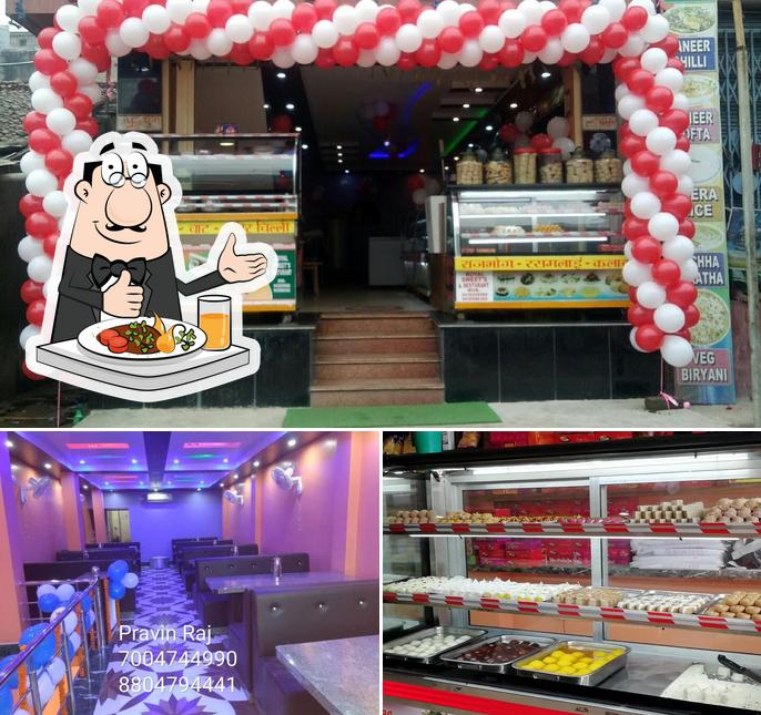 Take a look at the photo depicting food and interior at Royal Sweets And Restaurant