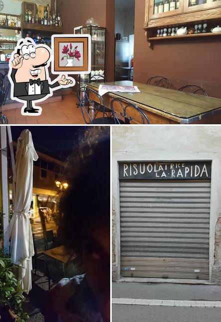 Gli interni di Enoteca Sormani