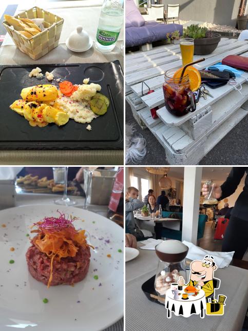 Œufs bénédicte à Hôtel des Mosaiques