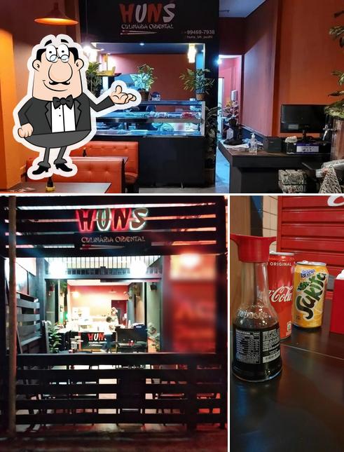 Esta é a imagem apresentando interior e cerveja no RUKKA culinária oriental petiscos e sushis