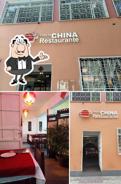 O interior do CASA DA CHINA