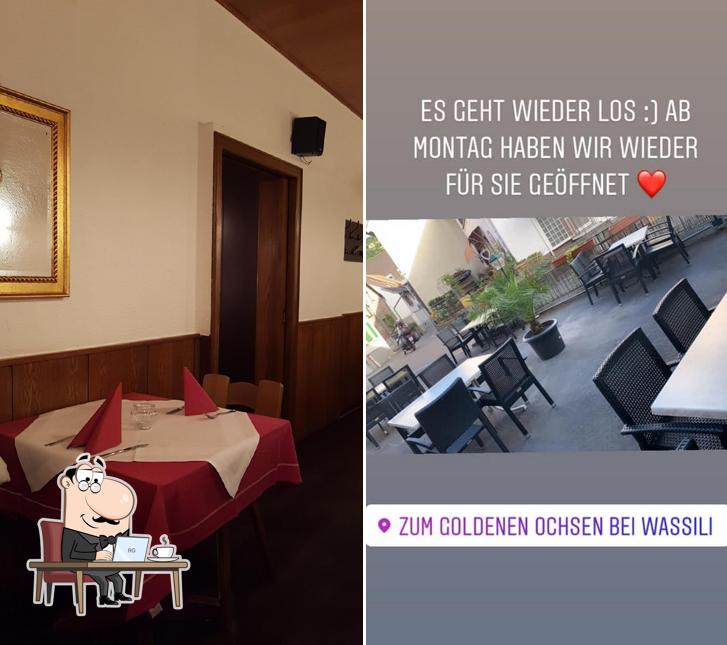 L'intérieur de Zum goldenen Ochsen