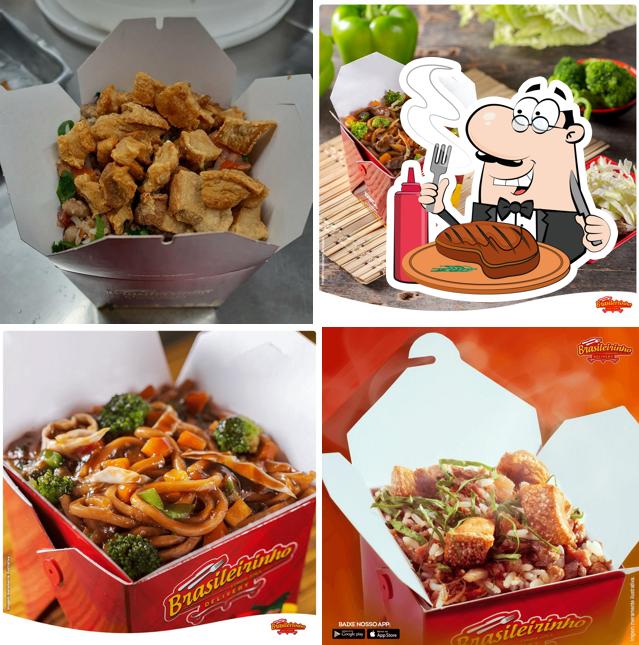 Experimente pratos de carne no Brasileirinho Delivery e Restaurante Itupeva