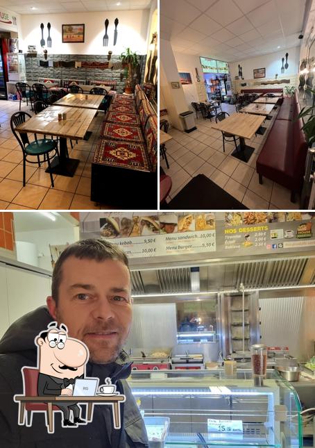 L'intérieur de Kebab House