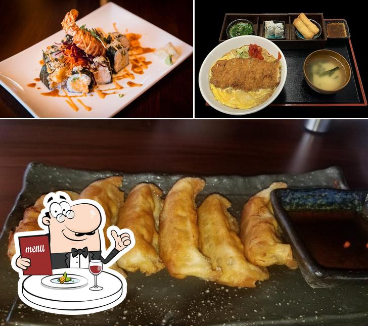 Еда в "Mikoto Ramen Bar and Sushi"
