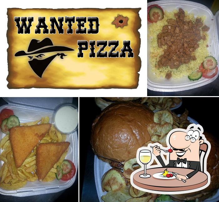 Еда в "Wanted pizza"