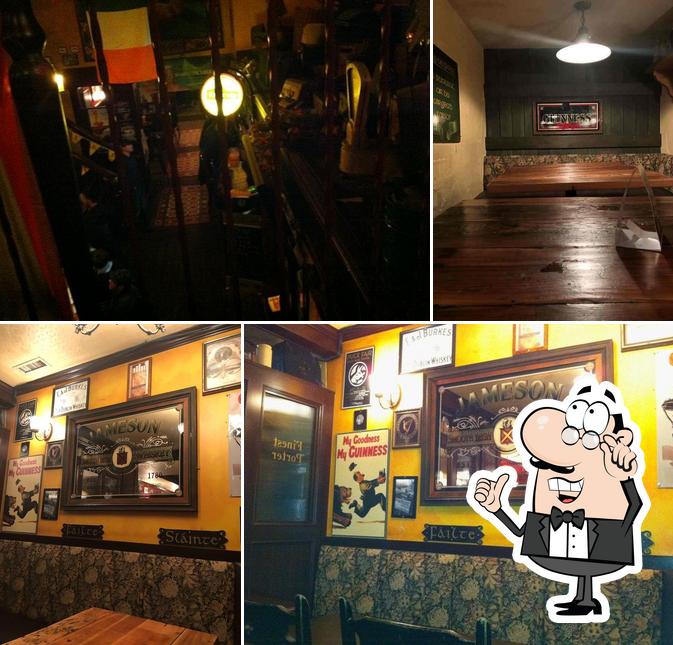 El interior de O'Byrne's Irish Pub