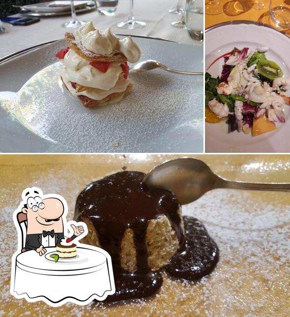 Ristorante Sea River da Michele serve un'ampia gamma di dessert