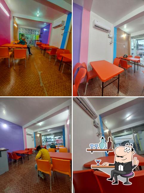 The interior of The Hideout Cafe & Pizza Family Restaurant