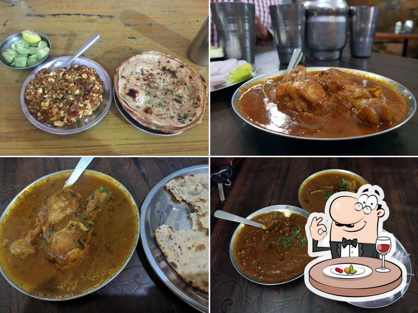 Food at Lucky Mansarovar Dhaba